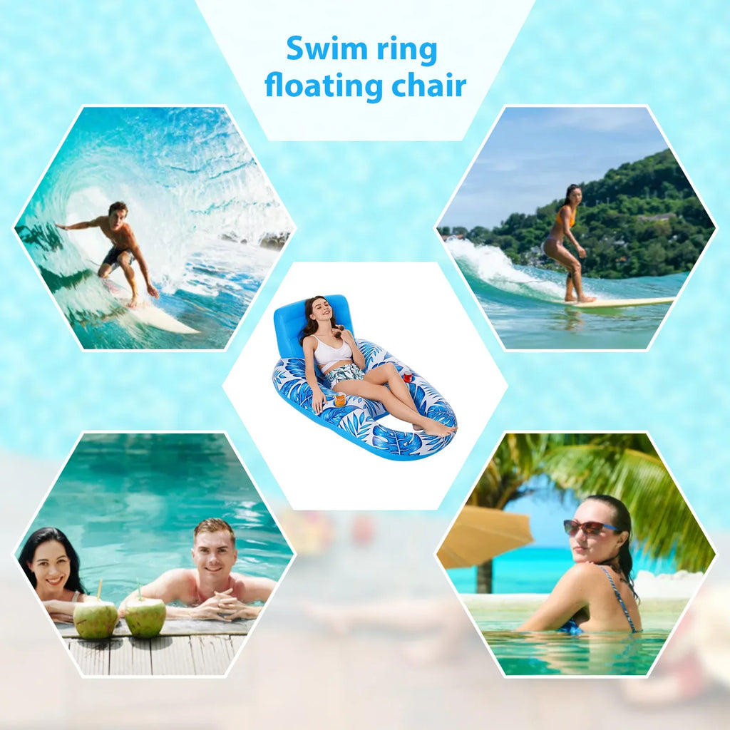 NNEOBA Inflatable Water Sports Floating Seat